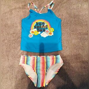 Girls XS two-piece swimsuit by Cat & Jack